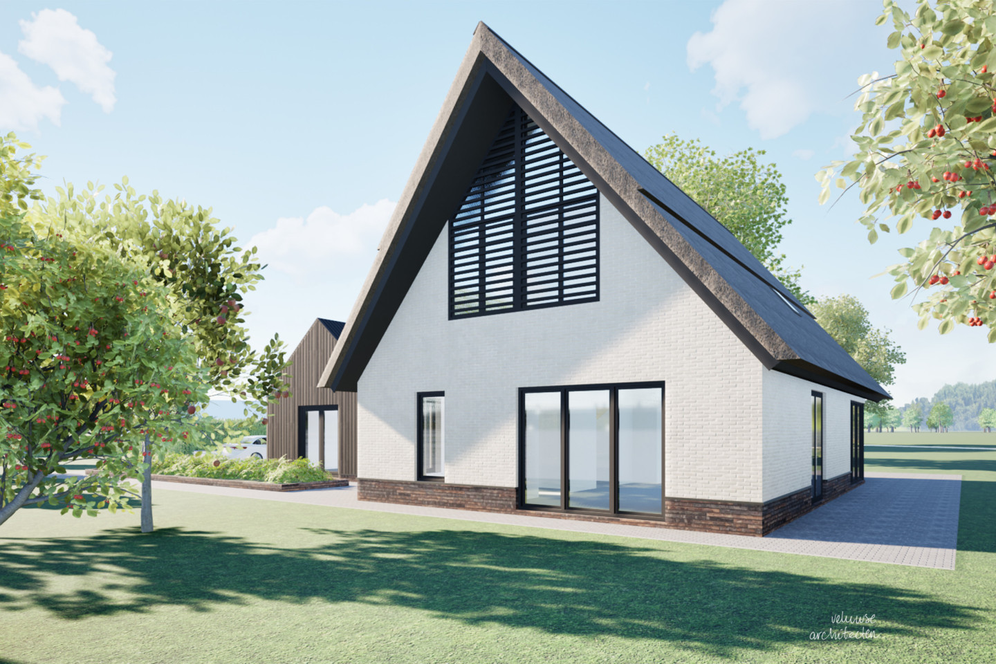 nieuwbouw bedrijfswoning in Ermelo